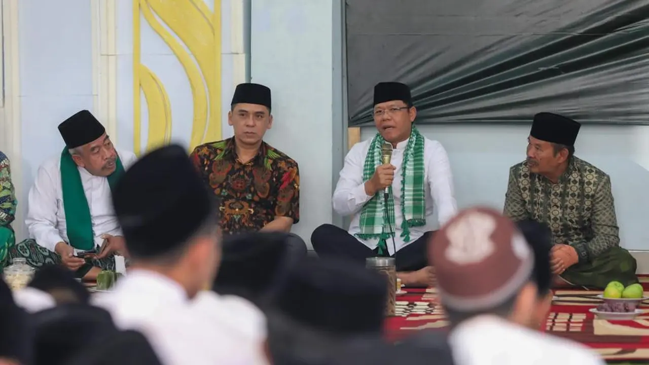 Plt Ketua Umum Partai Persatuan Pembangunan (PPP) Muhamad Mardiono mengajak kiai, santri, dan masyarakat untuk menyukseskan Pemilihan Umum (Pemilu) 2024 mendatang (Istimewa)