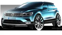 Sketsa Resmi VW Tiguan Terungkap