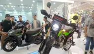 Kawasaki Luncurkan Tiga Model Baru di Jakarta Fair 2026, Modenas Brusky 125 Jadi Sorotan