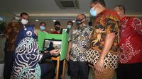 Sejumlah anggota DPR dan Dewan Jaminan Sosial Nasional (DJSN) serta perwakilan dari Kemenko PMK mengunjungi Kantor Cabang BPJAMSOSTEK Cikokol, Tangerang (12/06).