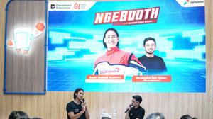 Pembalap Sean Gelael Hadir di Booth MyPertamina GIAAS 2026, Cerita saal Balap Hingga Pertamax Turbo