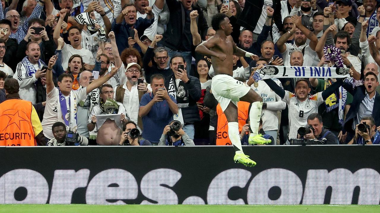 Aksi Spektakuler Vinicius Jr Antar Real Madrid Hancurkan Borussia Dortmund