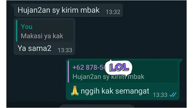 6 Chat Antara Kurir dan Pembeli Ini Saling Curhat, Bikin Senyum