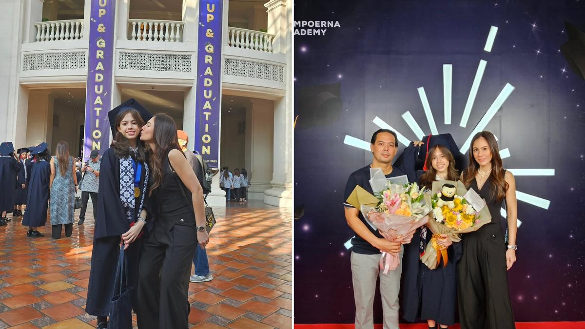 7 Fashion Wulan Guritno Hadiri Wisuda Anak, Tampil Cantik Elegan Pakai Outfit Serba Hitam