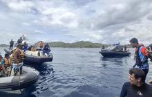 FOTO: Satu Korban Kecelakaan Kapal di Perairan Pulau Padar Ditemukan