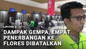 Imbas Gempa, Maskapai Batalkan Empat Penerbangan dari Kupang Menuju Flores