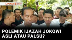 Terkait keaslian ijazah, puluhan orang mendatangi kediaman Joko Widodo di Solo, Jawa Tengah. Jokowi tidak mau memperlihatkan ijazahnya tanpa ada keputusan pengadilan.