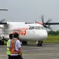 Pesawat Maskapai penerbangan Wings Air di Bandara Pondok Cabe, Tangerang Selatan yang siap terbang pada Jumat, 5 Agustus 2022. Dok Wings Air