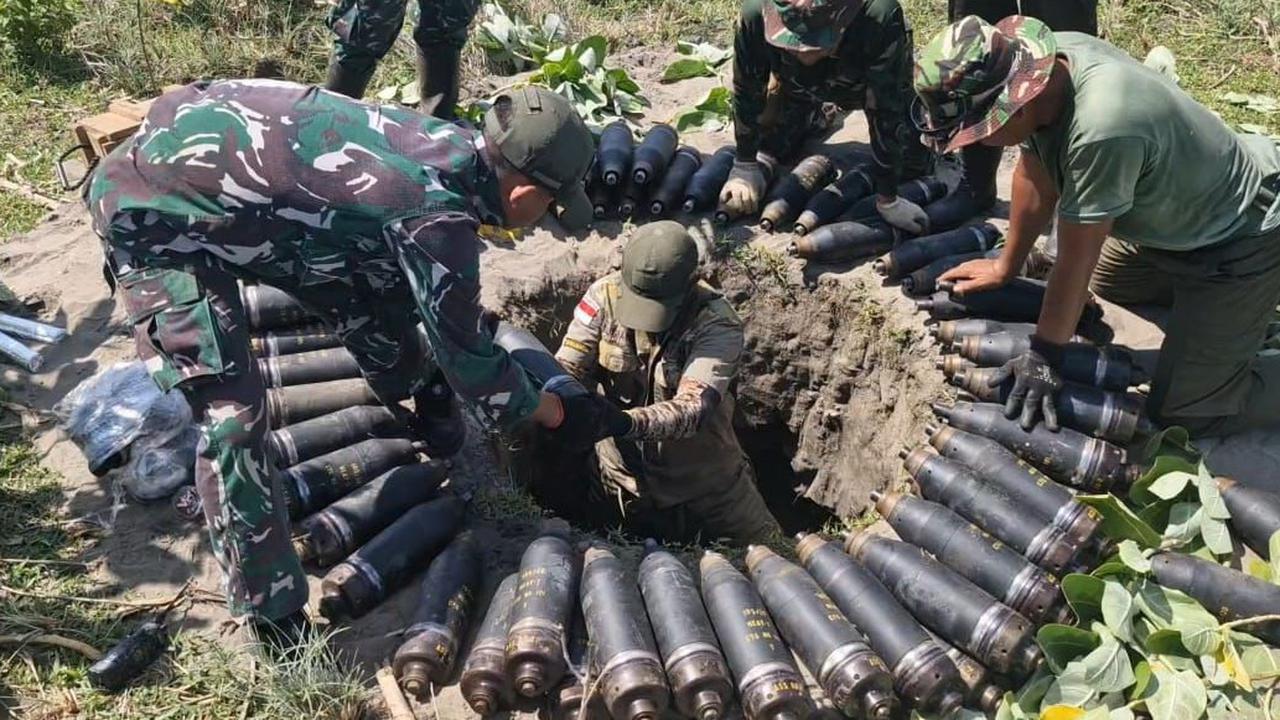 Mengenal Lima Klasifikasi Kondisi Amunisi Milik TNI