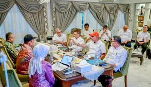 Agus Jabo Temui Bappenas, Bahas 3 Agenda Penting Kemensos