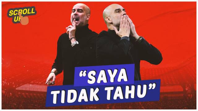 Berita video, scroll up kali ini membahas Pep Guardiola yang menolak berkomentar terkait kontraknya di Manchester City.