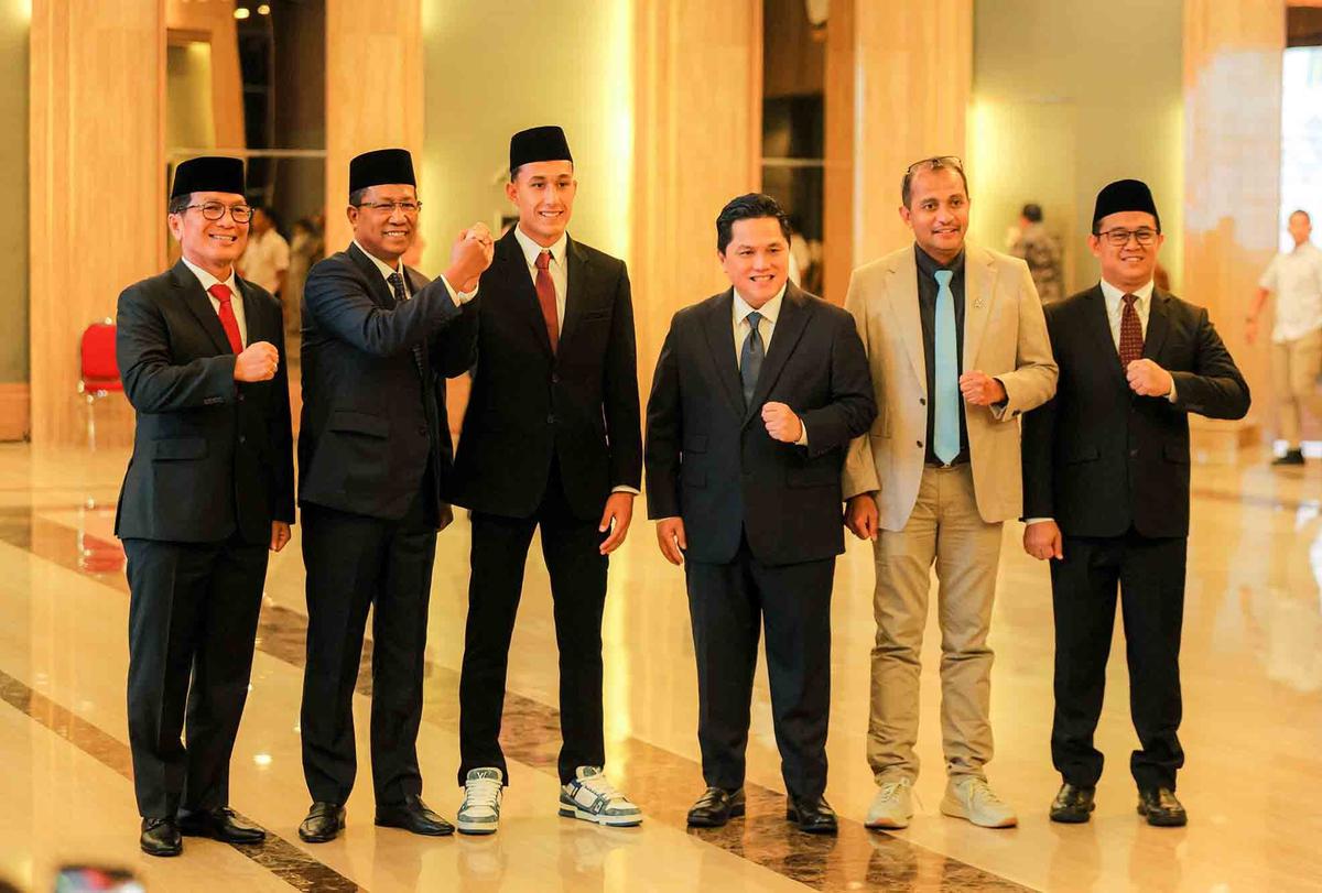 FOTO: Tambahan Amunisi Baru, Bintang Muda Belanda Miliano Jonathans Resmi Jadi WNI