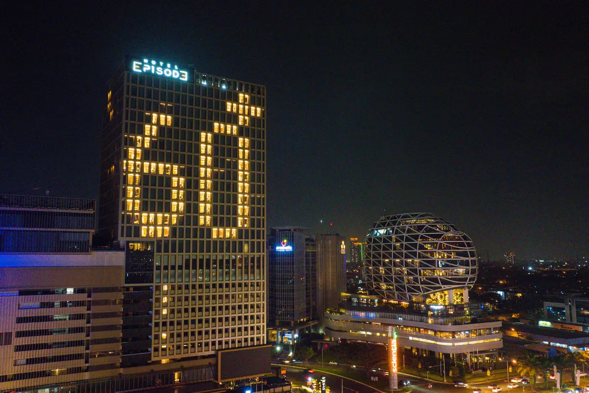 Aksi Earth Hour, Sejumlah Lokasi di Tangerang Gelap Selama Satu Jam