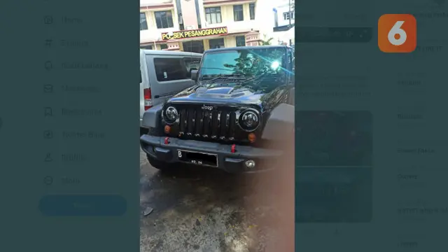 Anak Pejabat Pajak Pengemudi Rubicon Lakukan penganiayaan