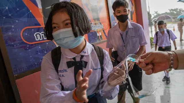 Potret Sekolah di Thailand yang Beradaptasi Karena Pandemi Corona