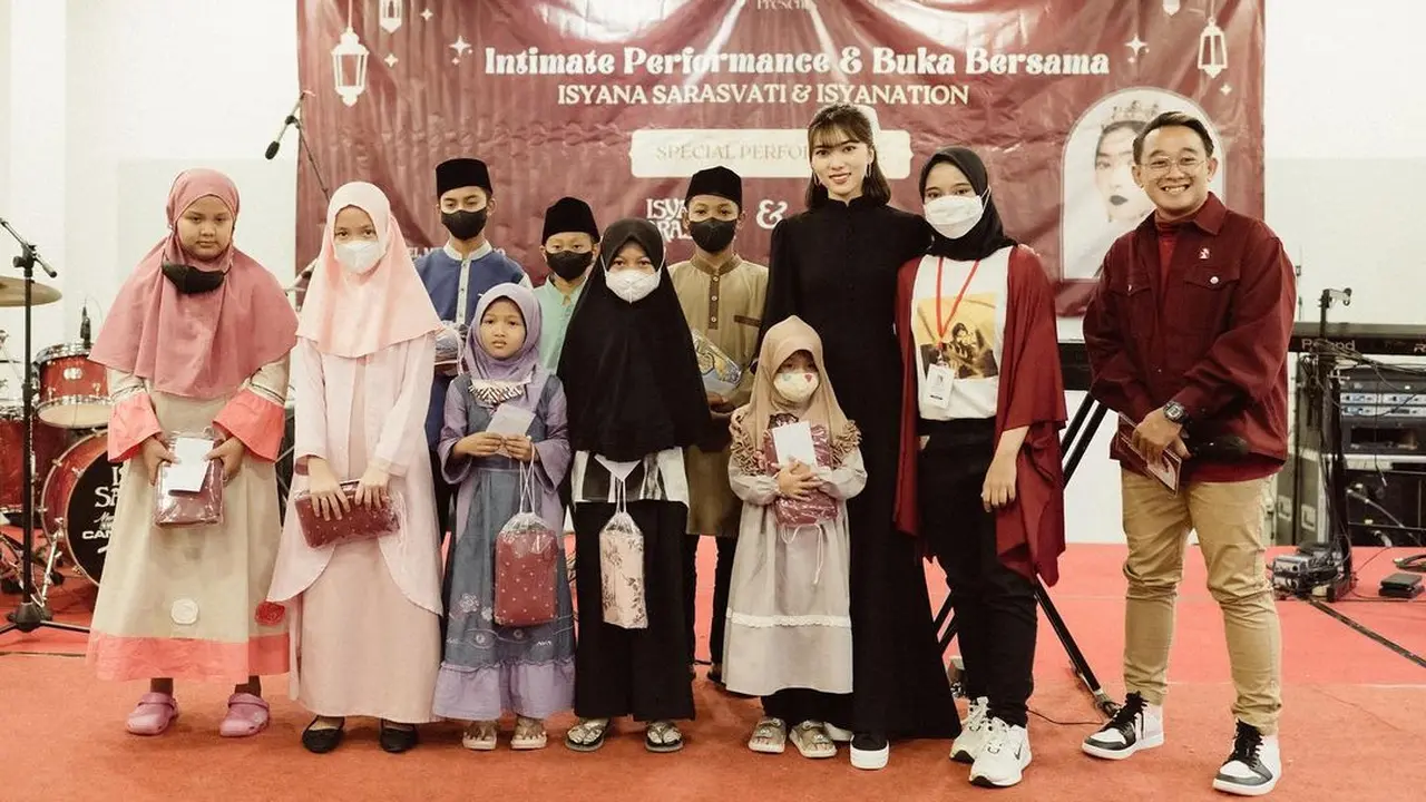 Isyana Sarasvati Kembali Adakan Buka Bersama bareng Penggemar Setelah 2 Tahun Sempat Terhenti