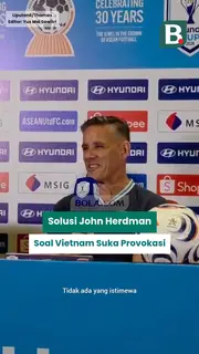 John Herdman mengungkap cara untuk meredam kemungkinan provokasi dari Timnas Vietnam