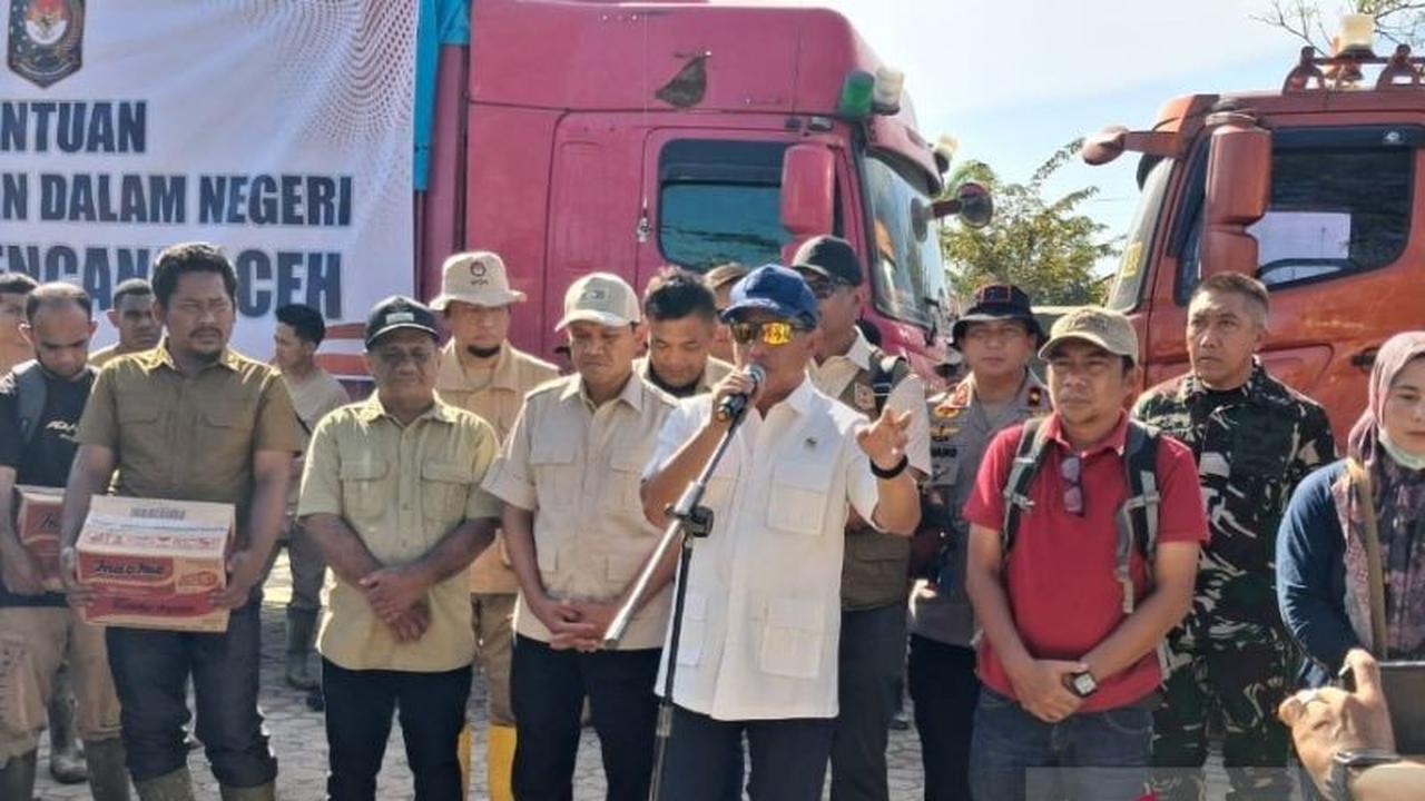 Mendagri Beri Batas Waktu 3 Hari untuk Data Rumah Rusak Akibat Bencana di Aceh