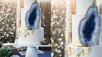 Kue Pernikahan Ini Memiliki Kristal Mineral di Dalamnya (sumber. lostateminor.com)