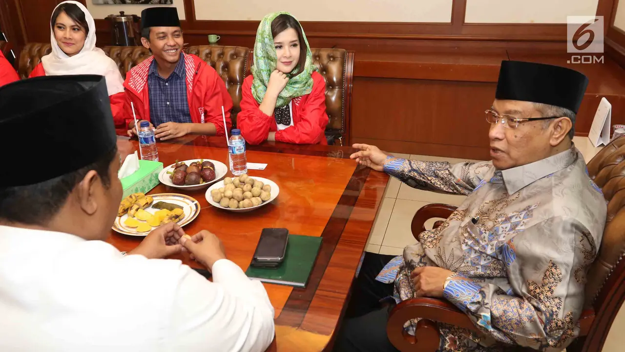 Jalin Silahturahmi, Ketum PSI Beserta Jajarannya Sambangi PBNU