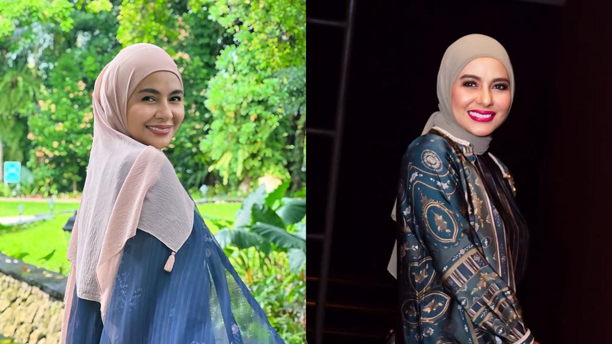 Santun Nan Stylish, Ini Padu Padan Gaya Hijab Meisya Siregar yang Lengkapi Outfit Lebaran