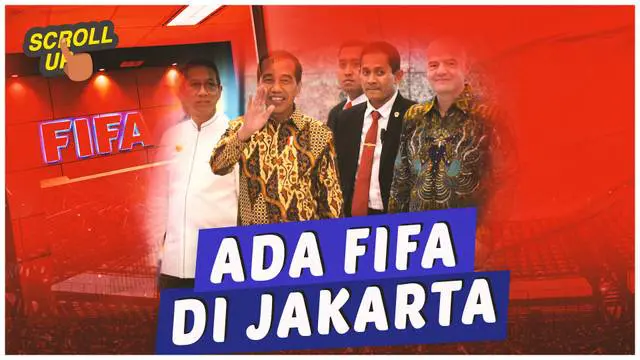 Berita video, scroll up kali ini membahas Presiden Jokowi resmikan kantor FIFA di Jakarta.