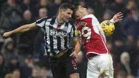 Berkat hasil ini, Newcastle berhak naik ke peringkat enam klasemen dengan poin 20. (Owen Humphreys/PA via AP)