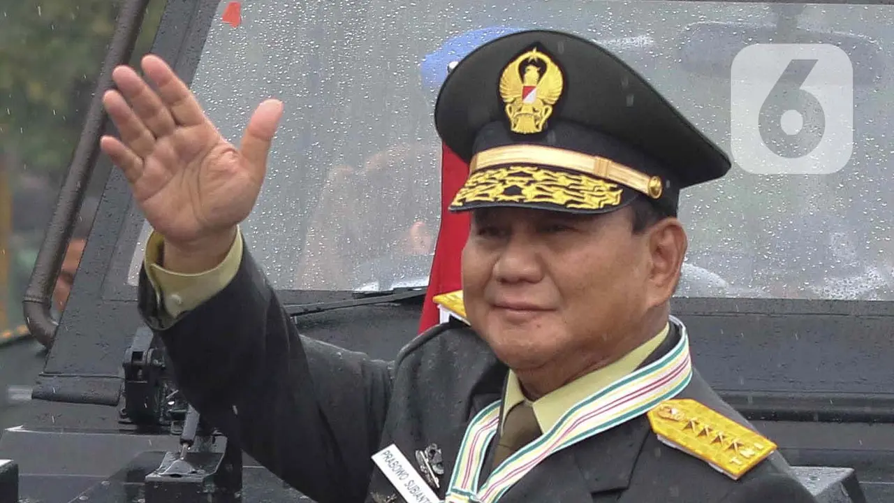 Anugerah Kenaikan Pangkat Istimewa kepada Menteri Pertahanan Prabowo Subianto
