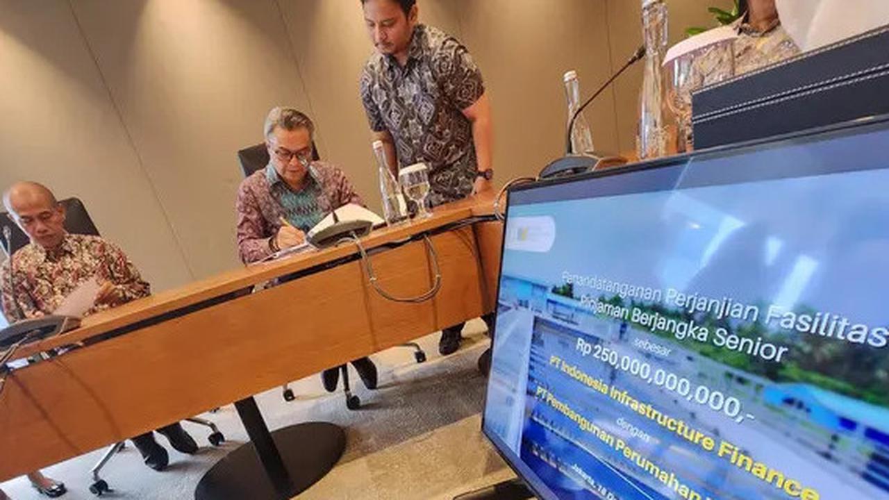 Indonesia Infrastructure Finance Kucurkan Dana Rp327,3 Miliar untuk Proyek Penyediaan Air Bersih
