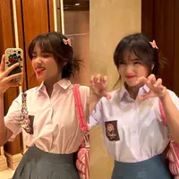 Fujianti Utami Putri alias Fuji kembali mencuri perhatian karena penampilannya.