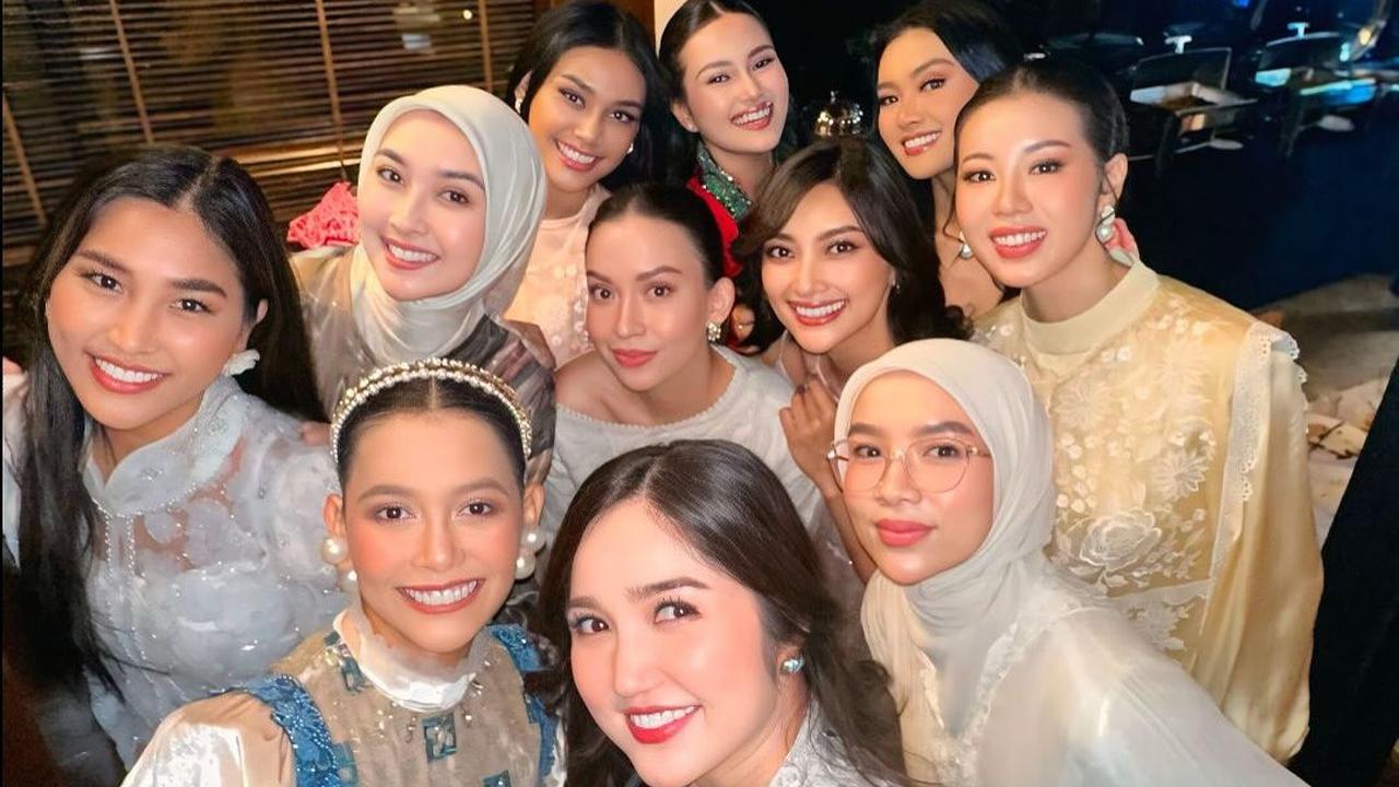 4 Potret Bunga Jelitha Buka Puasa Bareng Alumni Puteri Indonesia, Jalin Persahabatan Erat Selama 10 Tahun