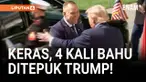 Suasana akrab terlihat saat Presiden Amerika Serikat Donald Trump menyambut Presiden Polandia Karol Nawrocki di South Portico Gedung Putih. Keduanya saling berjabat erat, disertai tepukan hangat di bahu dan senyum lebar.