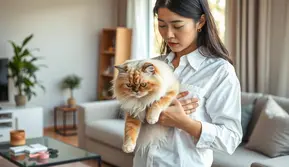 Ilustrasi kucing (Foto: AI)