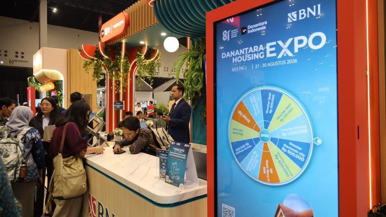 BNI Tawarkan KPR Spesial di Danantara Housing Expo 2026: DP Mulai 1%, Bebas Provisi dan Administrasi