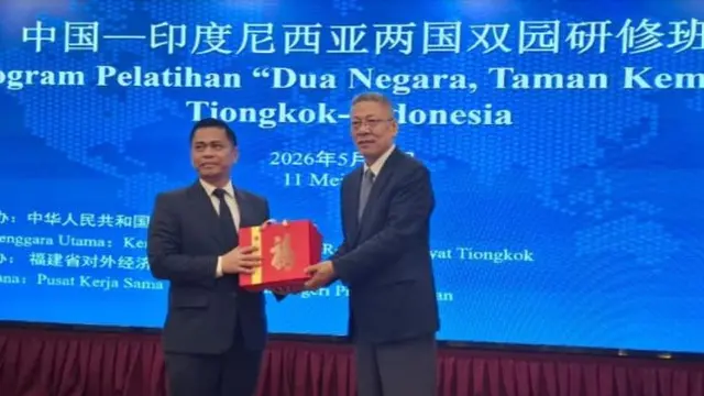 "Training Seminar on the China-Indonesia Two Countries Twin Parks Cooperation". (Foto: ekon.go.id)
