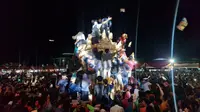 Festival Banjir Tahu Season 6, Masyarakat Grebeg Tumpeng Ageng Candi Rejo Lumajang