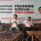 Deklarasi kawan Gibran di Bondowoso. (Istimewa)