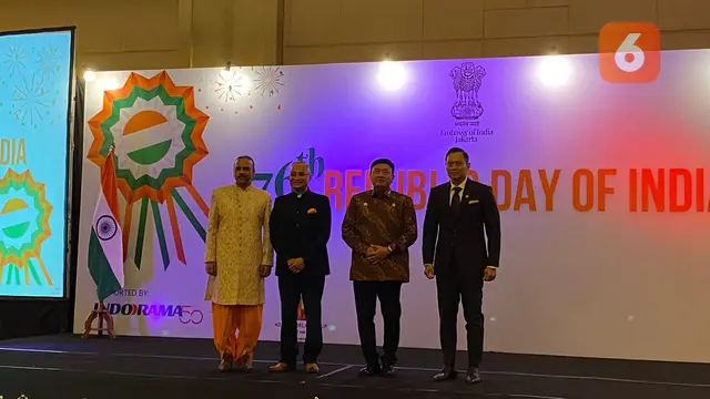 Duta Besar India untuk Indonesia Sandeep Chakravorty menyebut keputusan Indonesia bergabung dengan BRICS akan membuka kesempatan baru bagi kedua negara untuk terus berinteraksi (Liputan6.com/Teddy Tri Setio Berty).