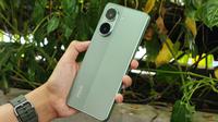 Tampilan Poco X7 Pro yang telah meluncur, ini harga resminya di Indonesia. (Liputan6.com/Agustinus M. Damar)