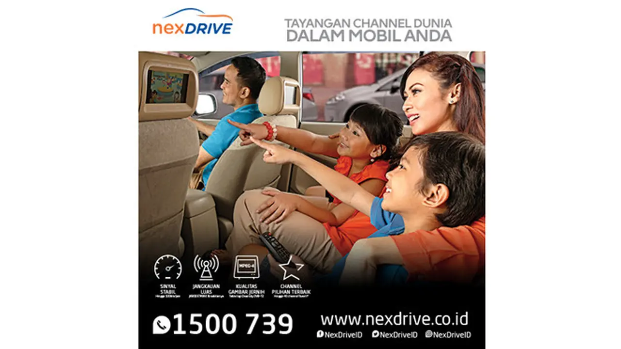 Menghibur Diri dengan Menonton TV atau DVD Saat di Mobil Itu Sudah Biasa. Lalu, Apa Hiburan yang Luar Biasa?