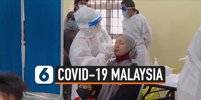 VIDEO: Kasus Covid-19 di Malaysia Tembus Angka Setengah Juta
