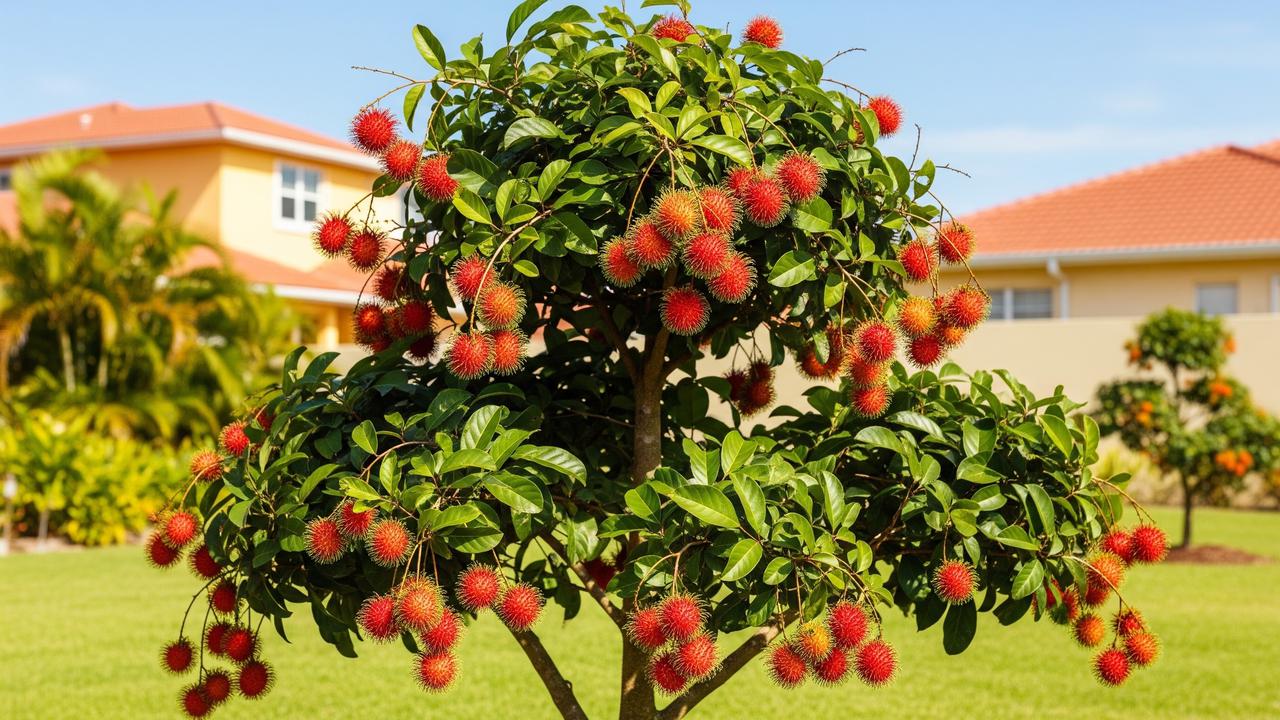 Panduan 12 Langkah Menanam Rambutan di Pekarangan Agar Tidak Membesar dan Tetap Lebat Buah