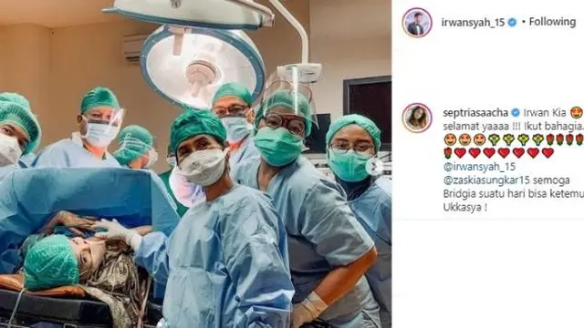 Postingan Acha Septriasa menanggapi Irwansyah