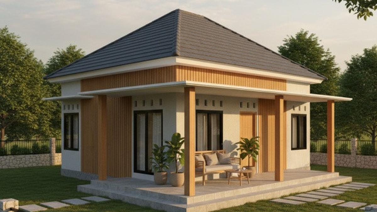 7 Model Rumah Murah Tapi Elegan dengan Atap Limas 2025 di Kampung, Nyaman dan Megah