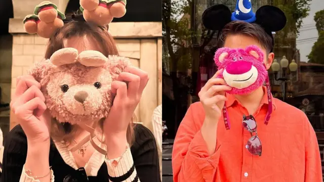 7 Potret Kedekatan Livy Renata dan Tomo ‘Waseda Boys’ Kencan di Disneyland Jepang