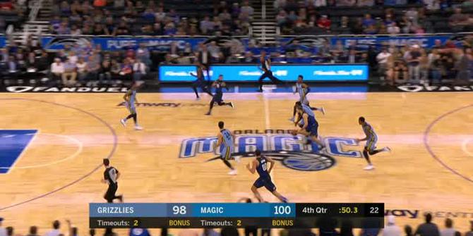 VIDEO : Cuplikan Pertandingan NBA, Magic 107 vs Grizzlies 100