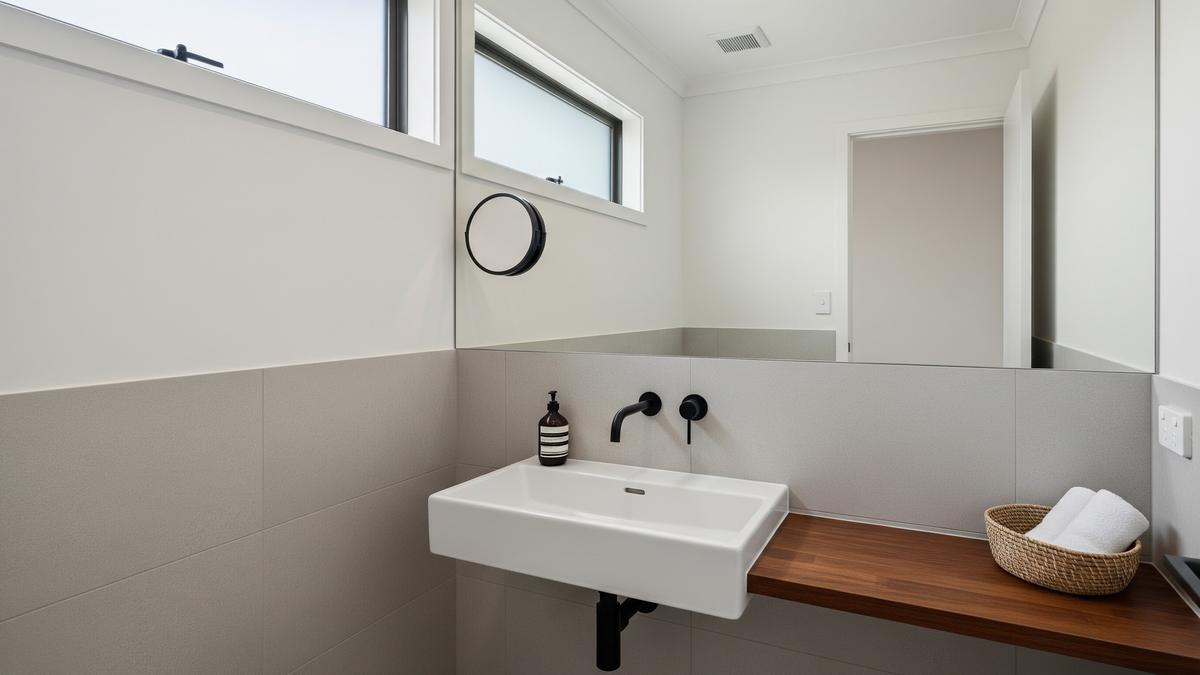 10 Ide Area Wastafel Minimalis yang Cocok untuk Kamar Mandi Kecil, Bikin Ruang Terasa Luas