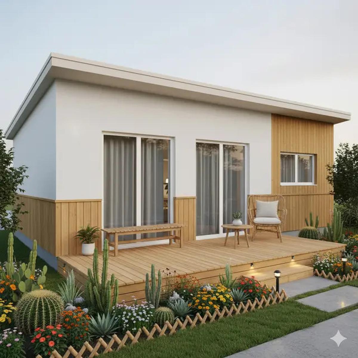 7 Rumah Sederhana Murah tapi Punya Taman Mini Cantik, Inspirasi Hunian Asri
