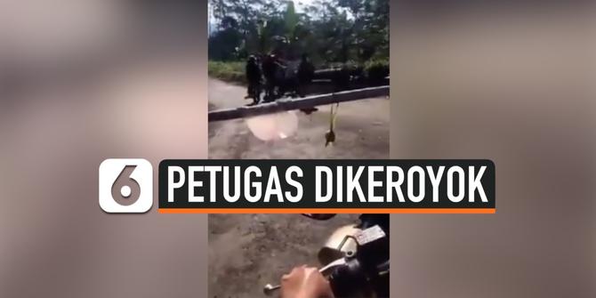 VIDEO: Detik-Detik Petugas Covid-19 Dikeroyok Pemuda karena Tolak Diperiksa