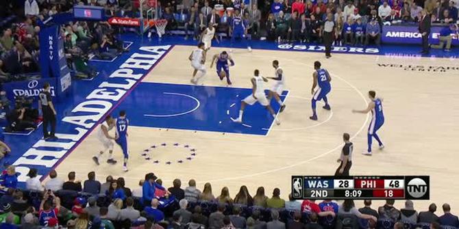 VIDEO : GAME RECAP NBA 2017-2018, 76ers 115 vs Wizards 102